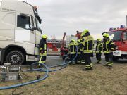 auslaufender Dieseltank